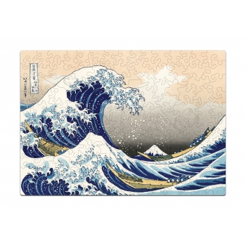 Drewniane puzzle A4 Hokusai Katsushika 